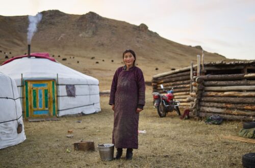 Ger Camp Kitchen