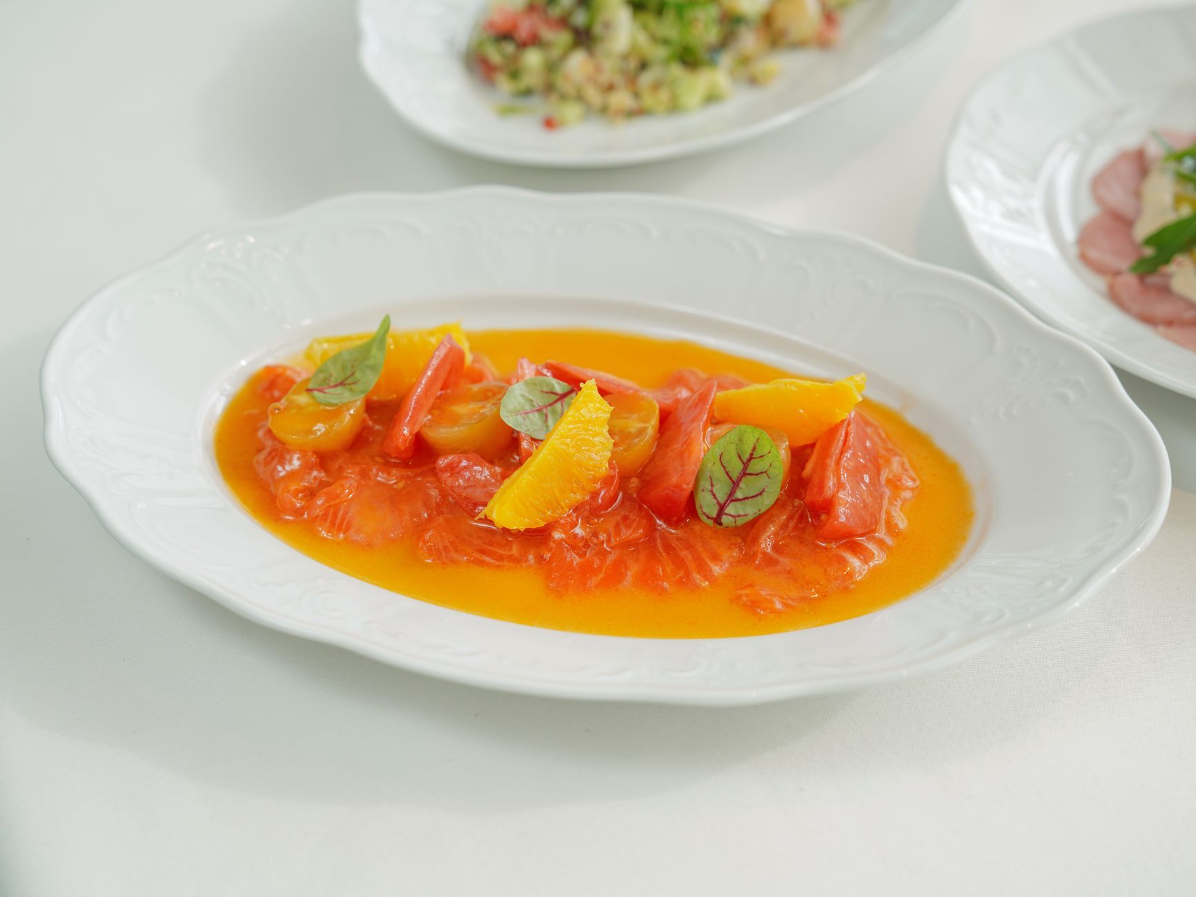 OX signature dish plated