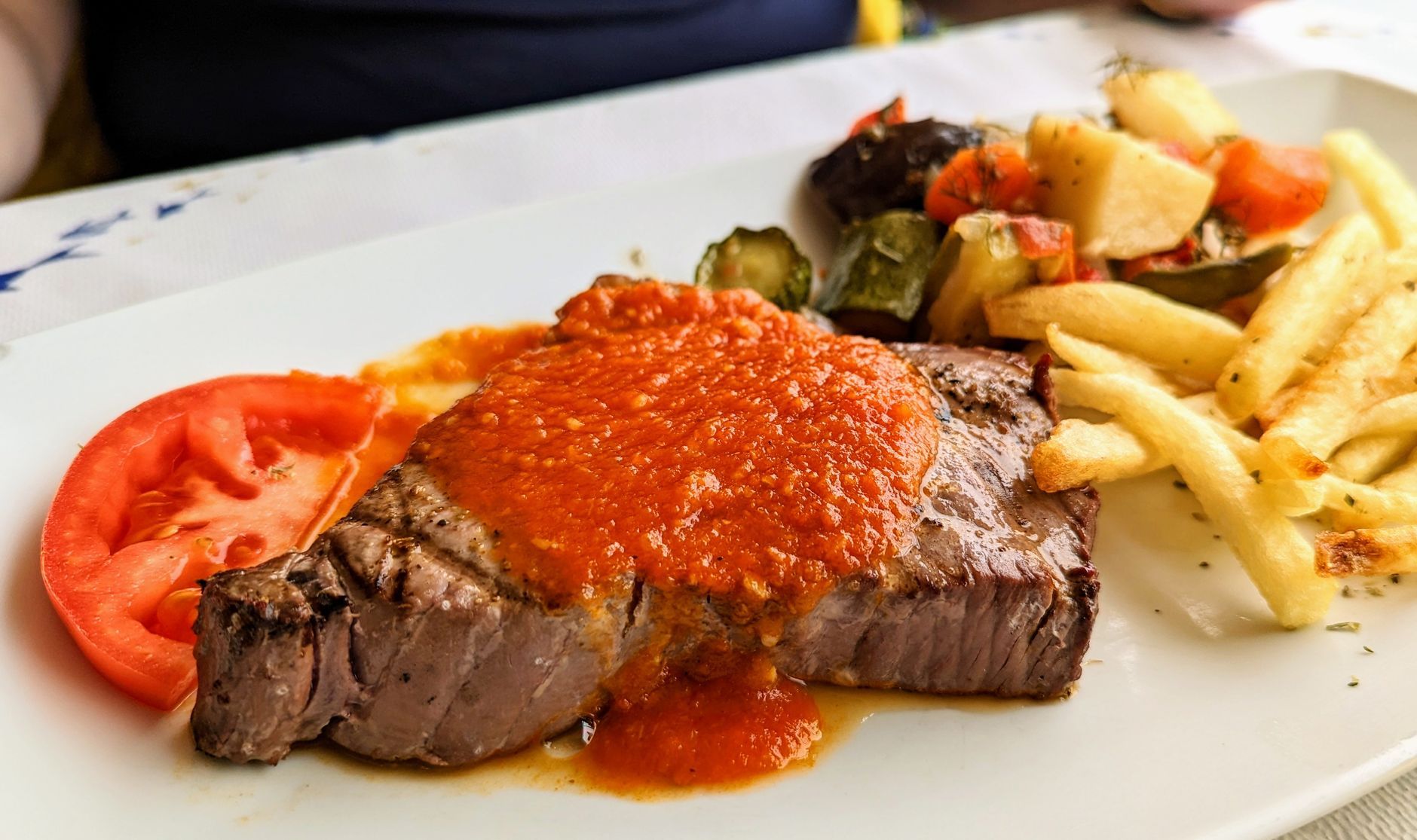 Spondi signature dish