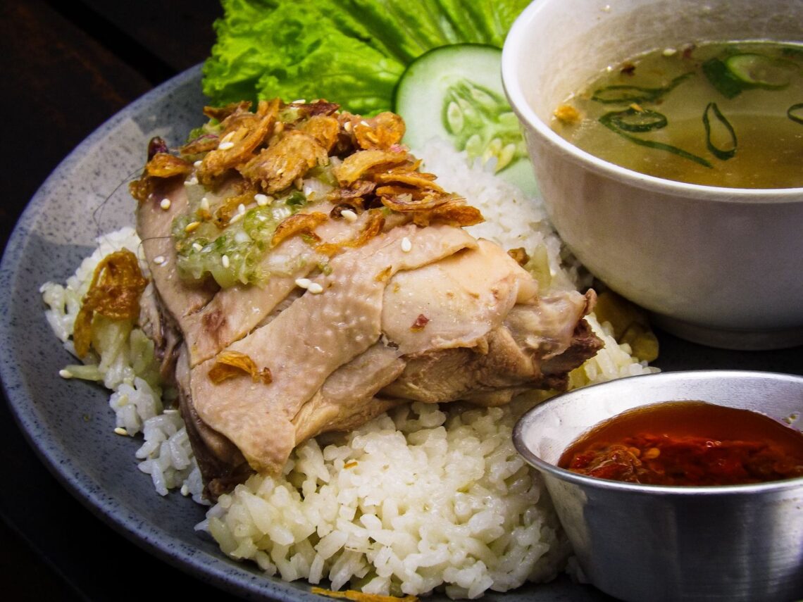 Hainanese Chicken Rice